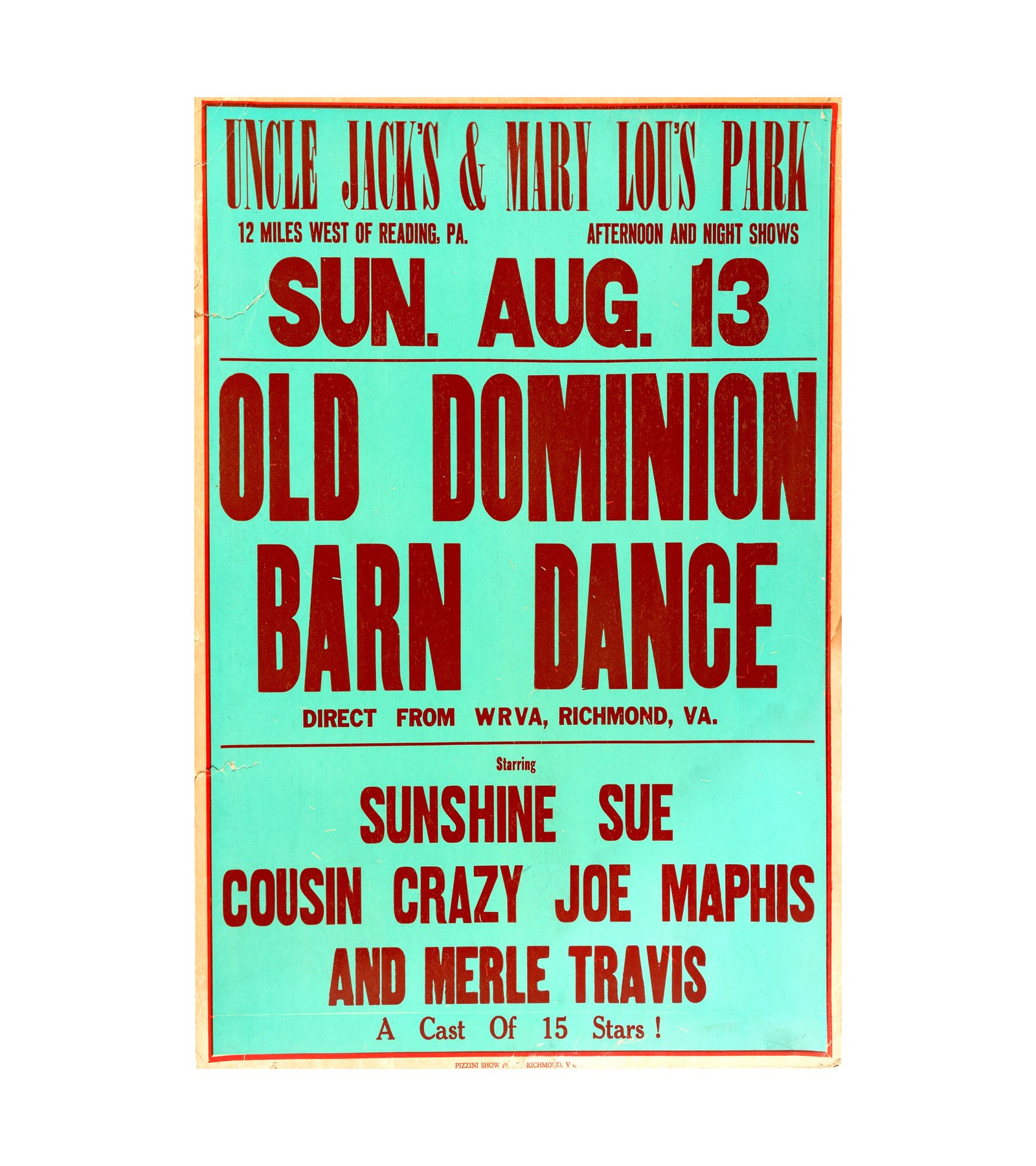 1950 Merle Travis Uncle Jack's & Mary Lou's Park 