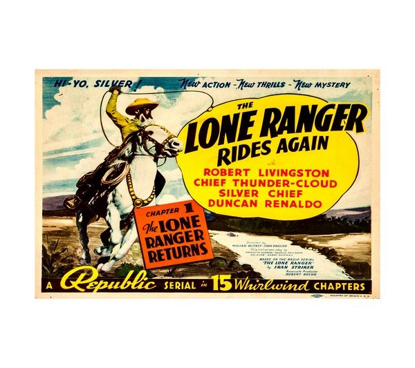 1939 The Lone Ranger Rides Again (Republic) Chapter 1 The Lone Ranger Returns 