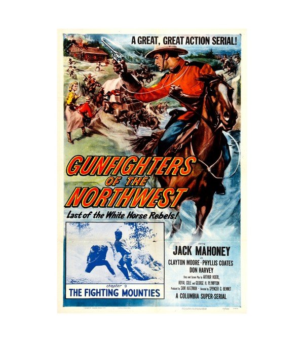 1954 Gunfighters of the Northwest (Columbia) 