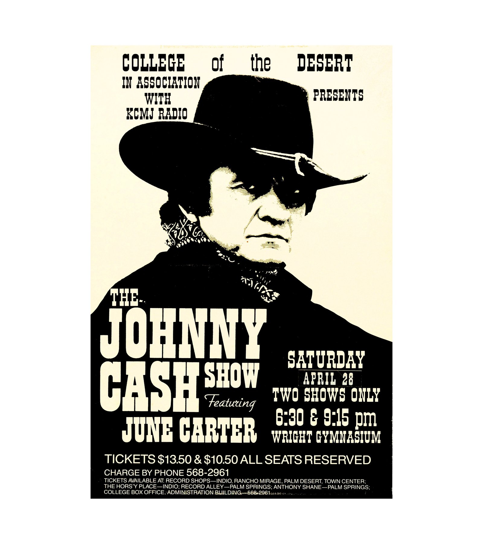 1984 Johnny Cash Palm Desert, CA  