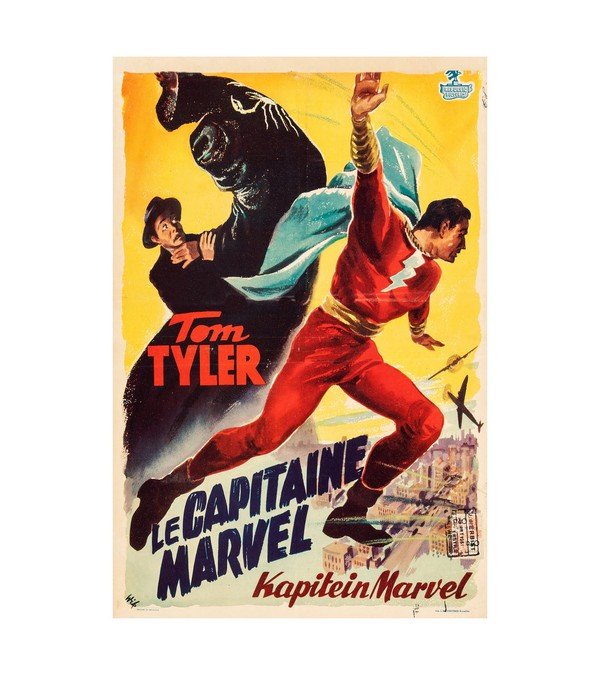 1941 Adventures of Captain Marvel (Republic) Belgian  