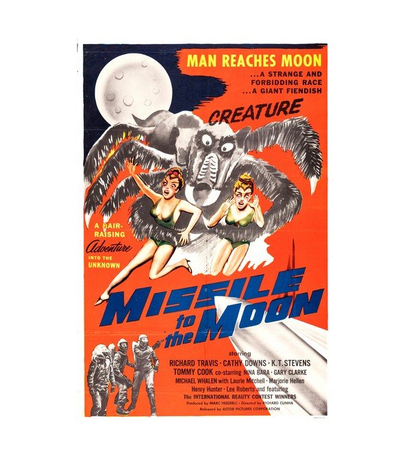 1958 Missile to the Moon (Astor Pictures) 