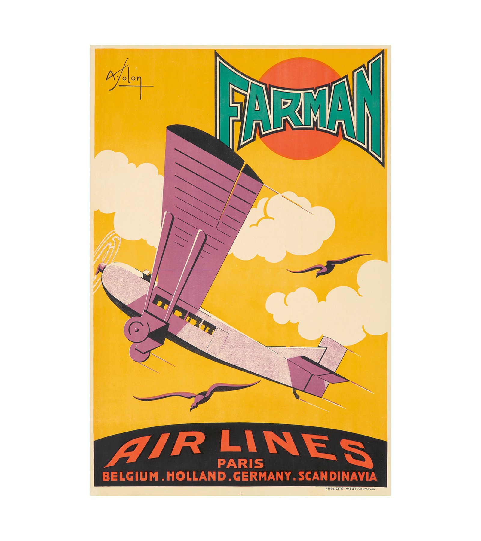 1926 Farman Airlines Paris