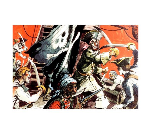 1950s Disneyland - Pirates of the Caribbean (RARE) 