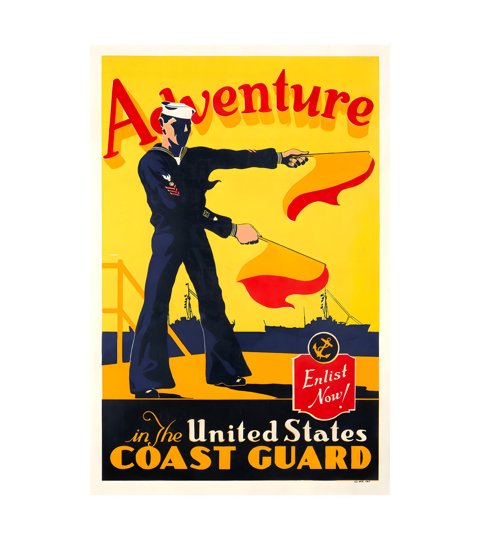 1942 U.S. Coast Guard Recruitment