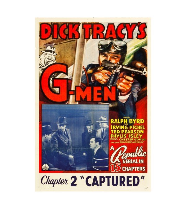 1939 Dick Tracy's G-Men (Republic) 