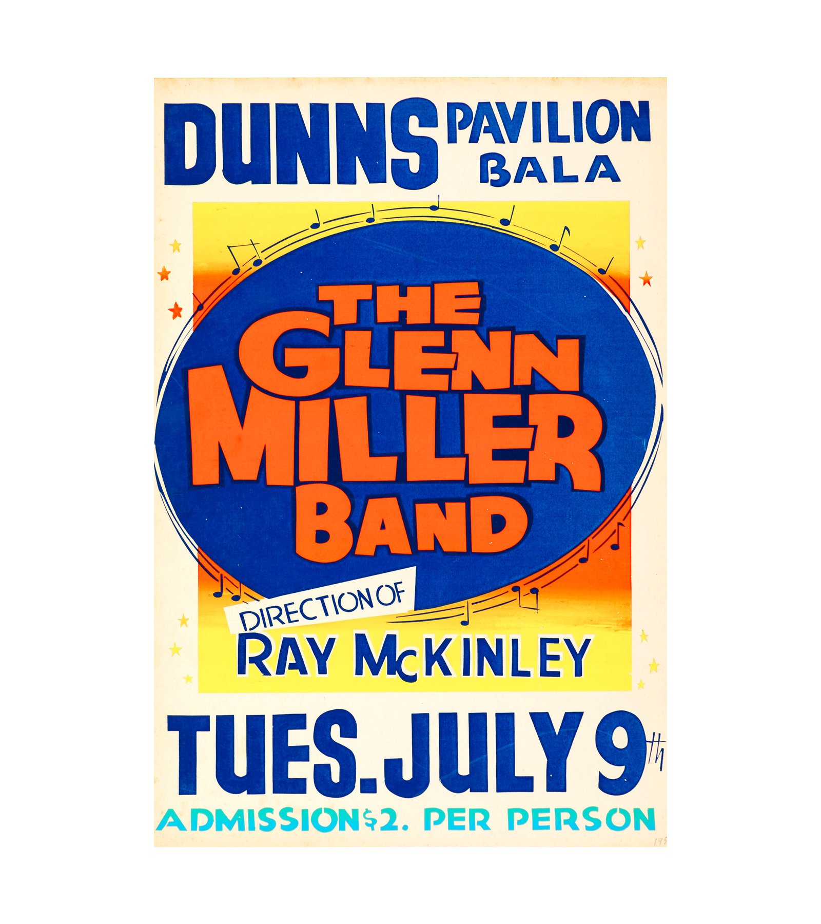 1957 Glenn Miller Band - Ray McKinley Bala, Ontario, Canada 