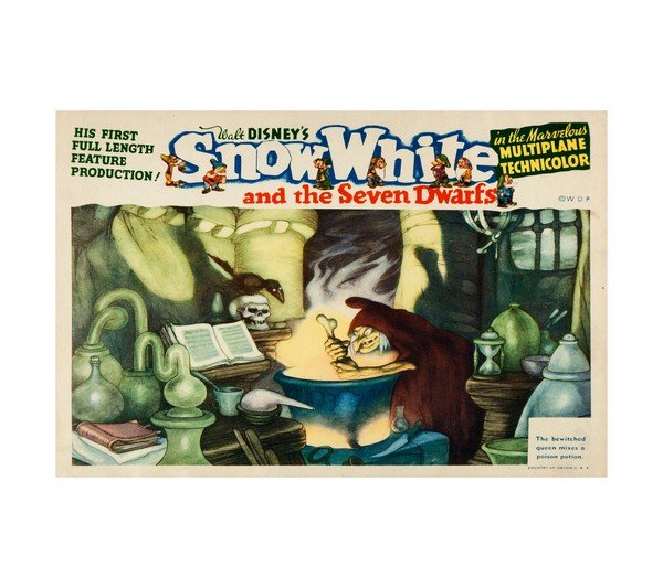 1937 Snow White and the Seven Dwarfs (RKO) 