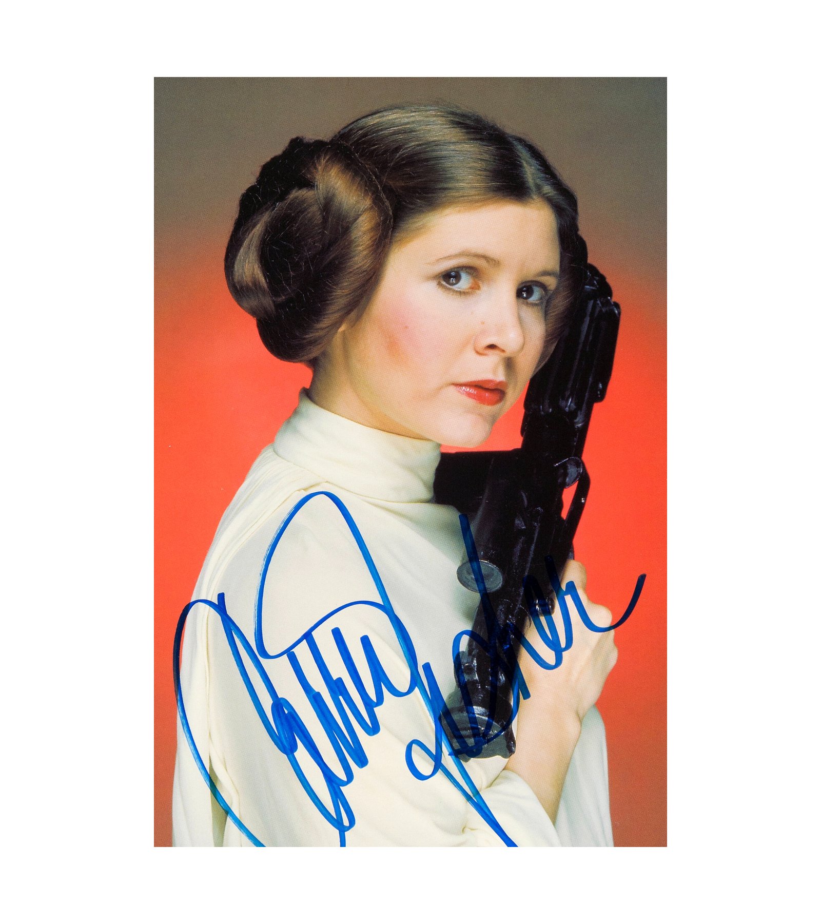 1977 Carrie Fisher (Princess Leia) Star Wars IV- A New Hope 