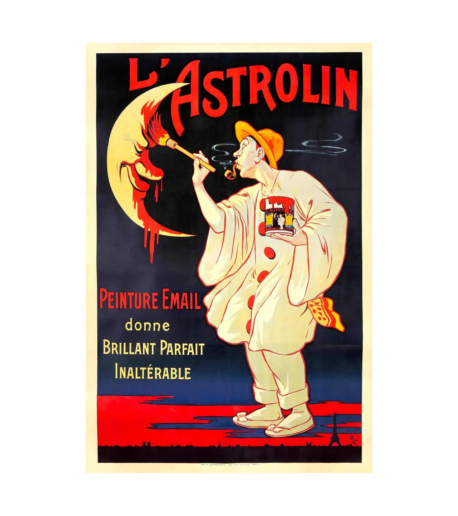 1907 L'Astrolin - Imp. F. Champenois, Paris 