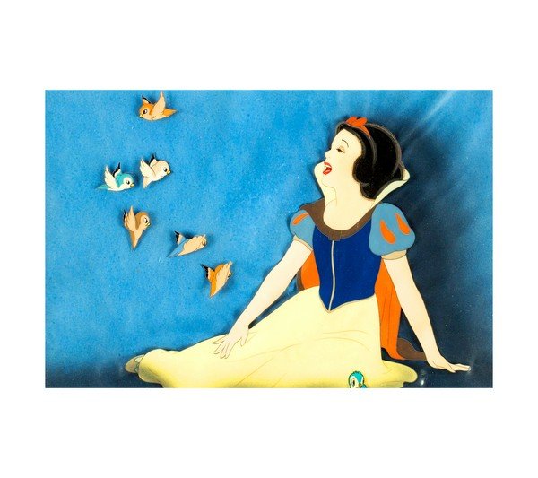 1937 Snow White and Birds 