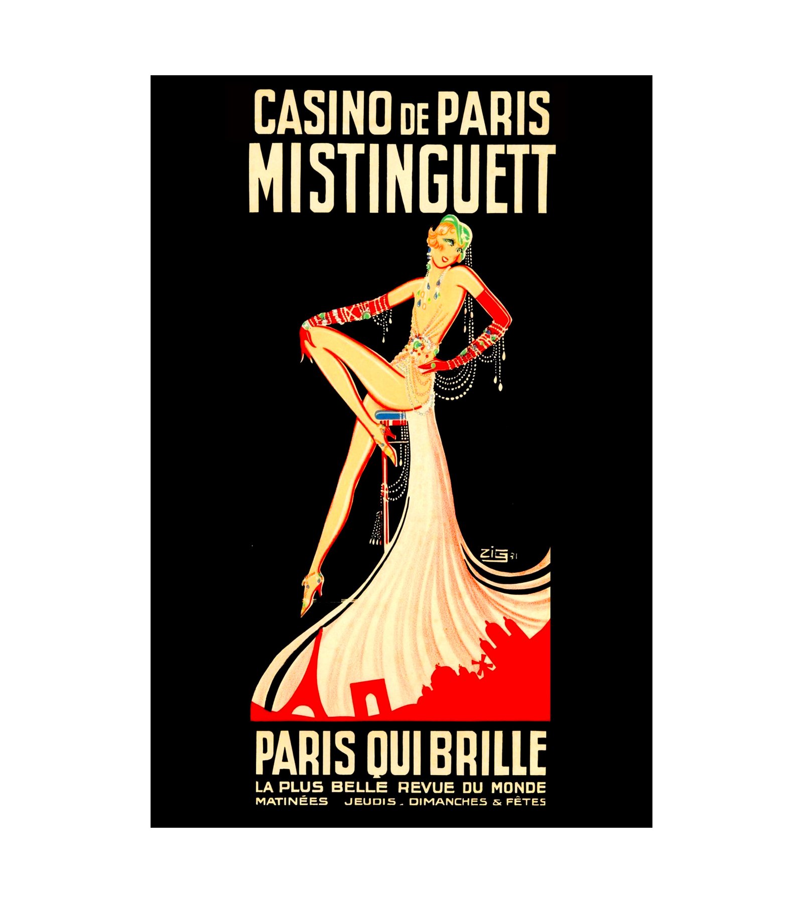 1931 Casino de Paris Mistinguett