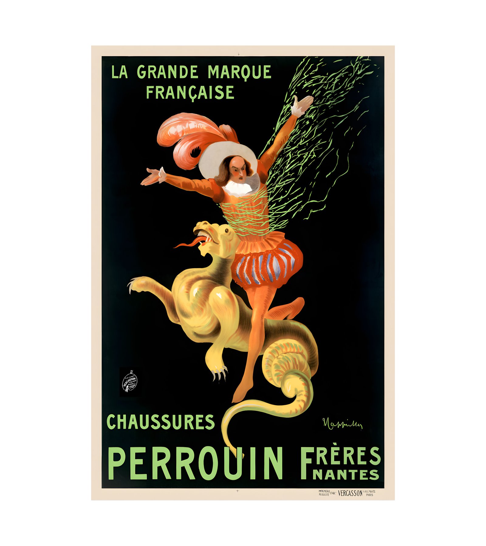 1911 Chaussures Perrouin Freres Nantes by Cappiello 