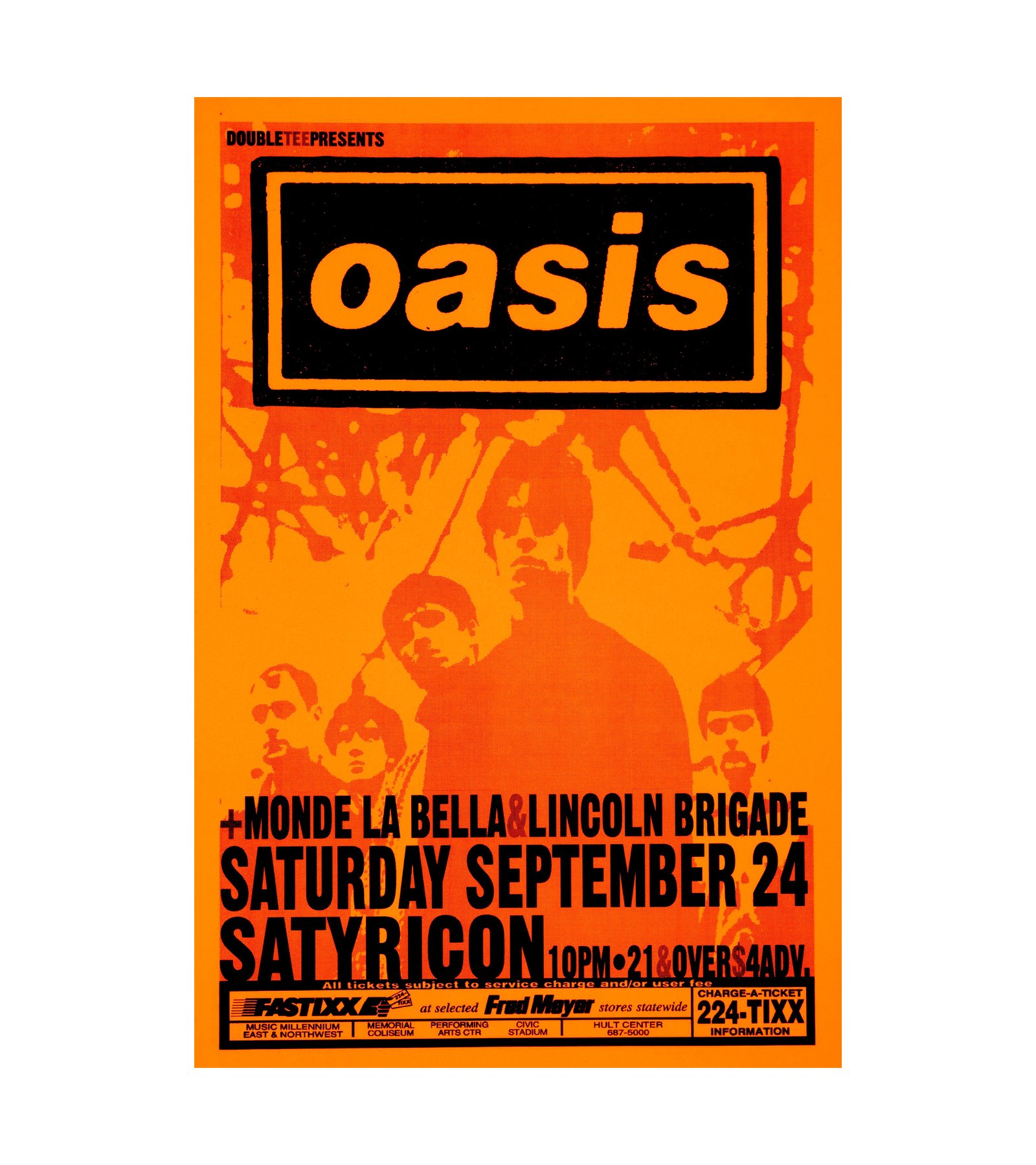 1994 Oasis First US Tour Satyricon 