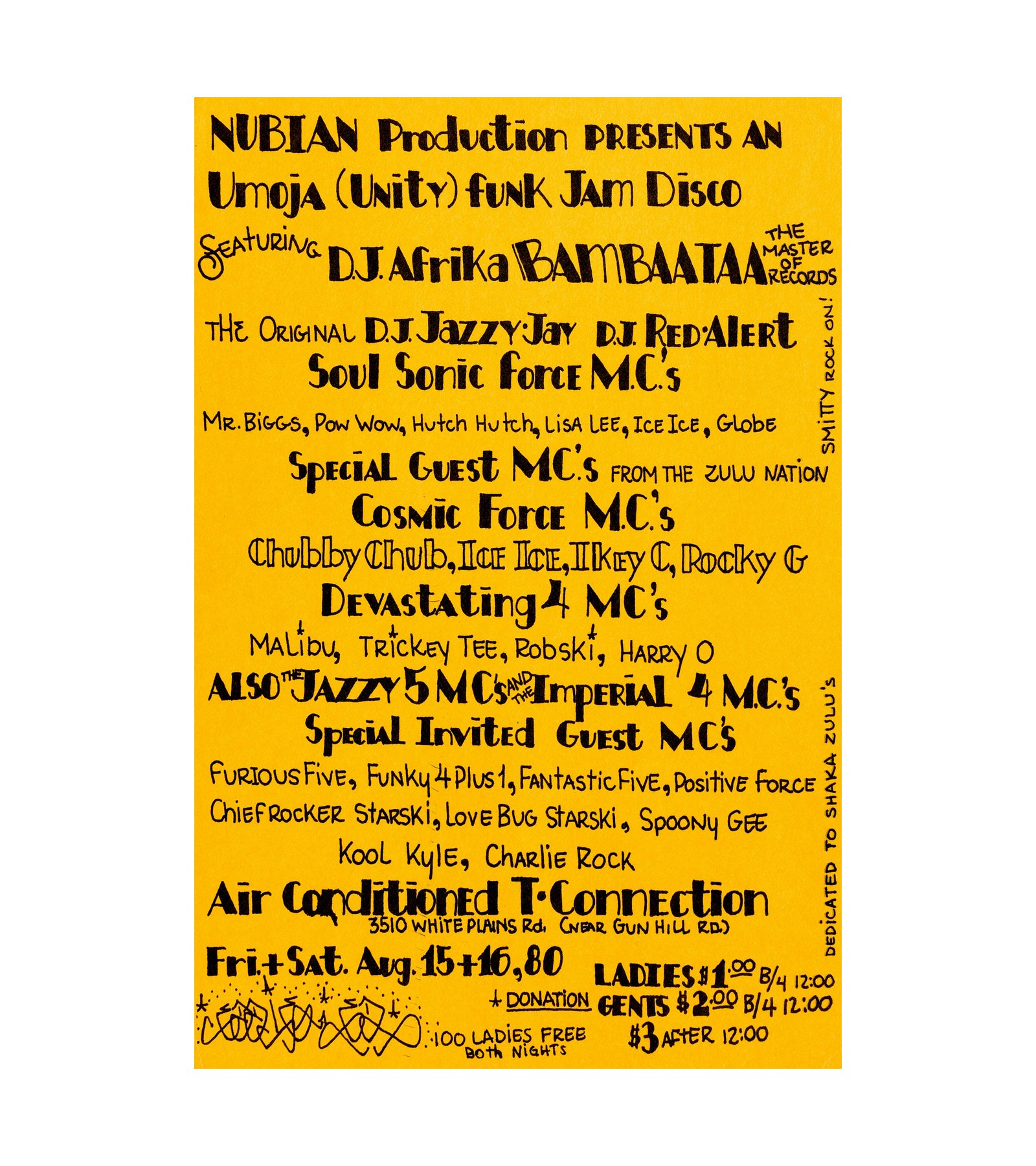 1980 Afrika Bambaataa New York, NY 