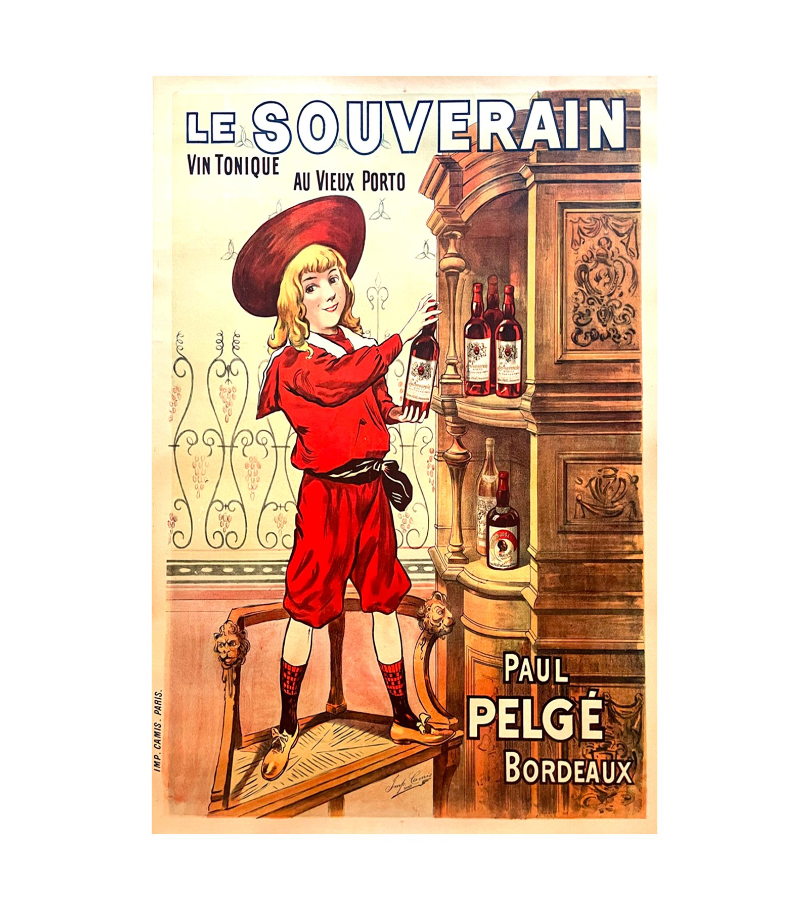 1910 Le Souverain Vin Tonique 