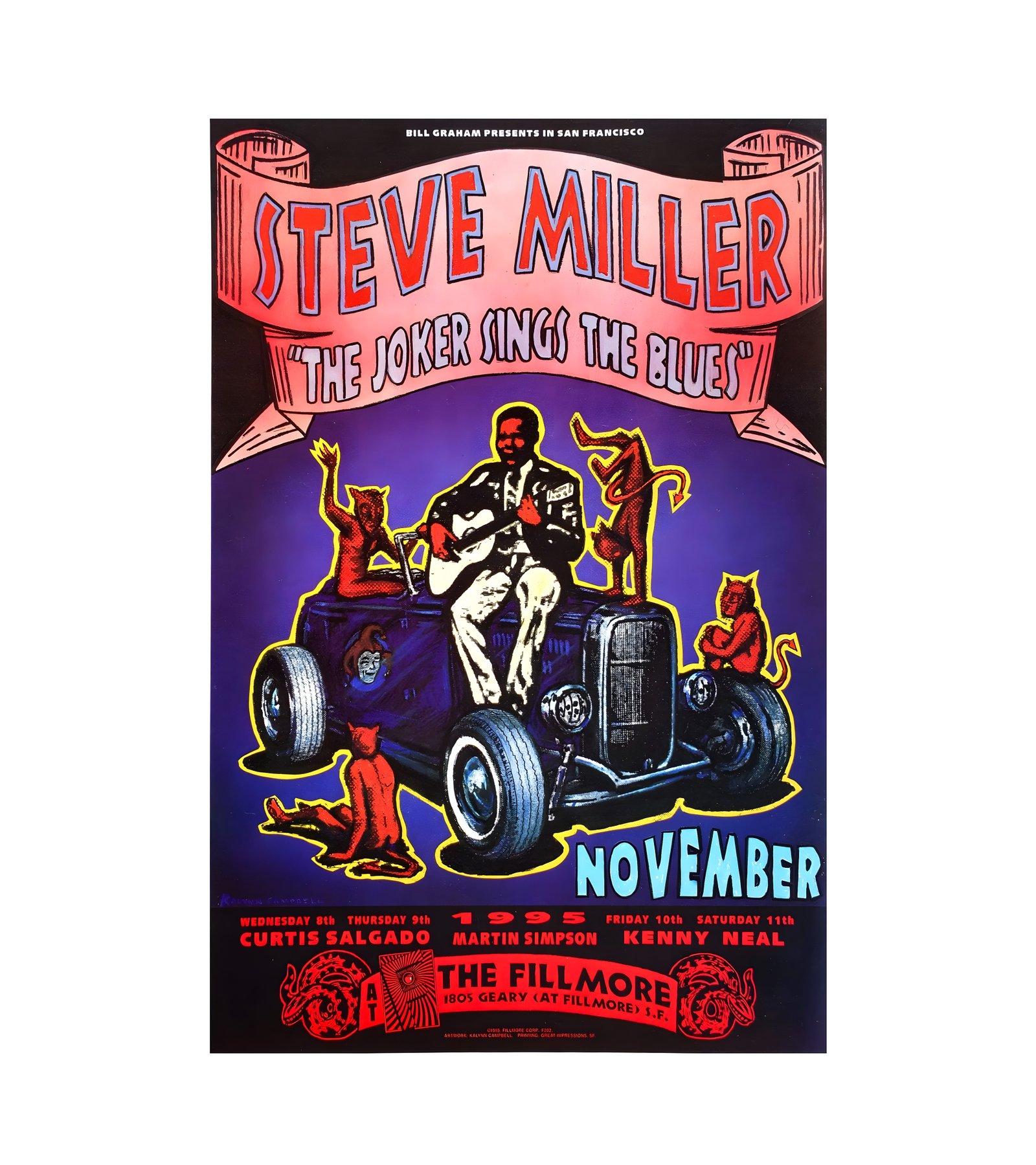 1995 F-202 Steve Miller Fillmore 