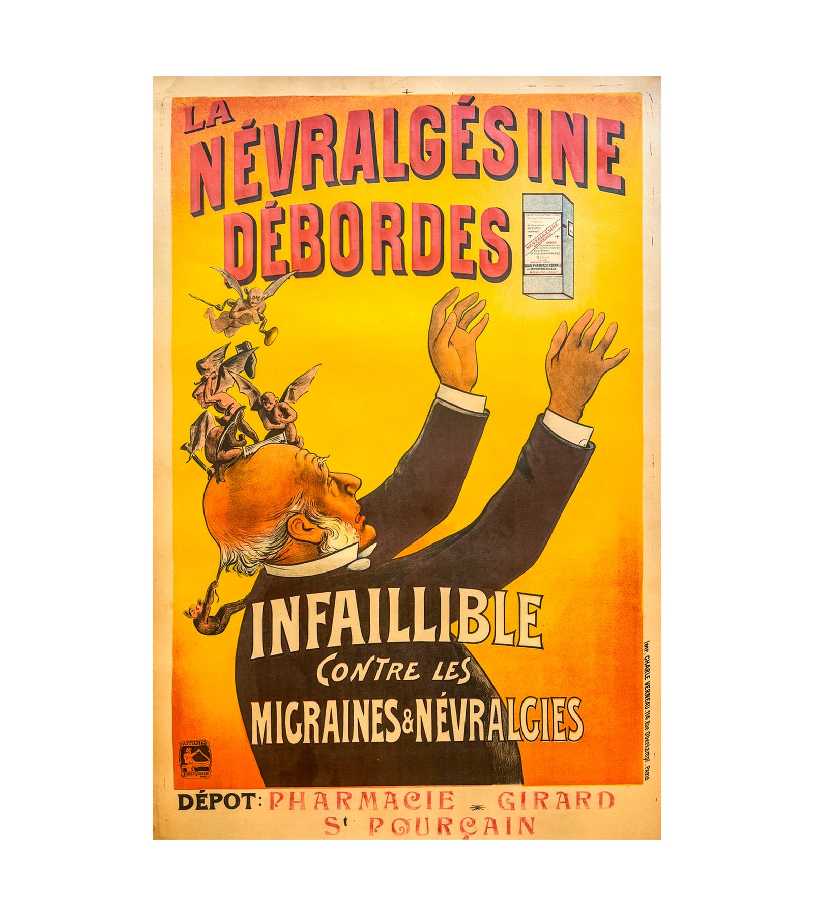 1897 La Nevralgesine Debordes