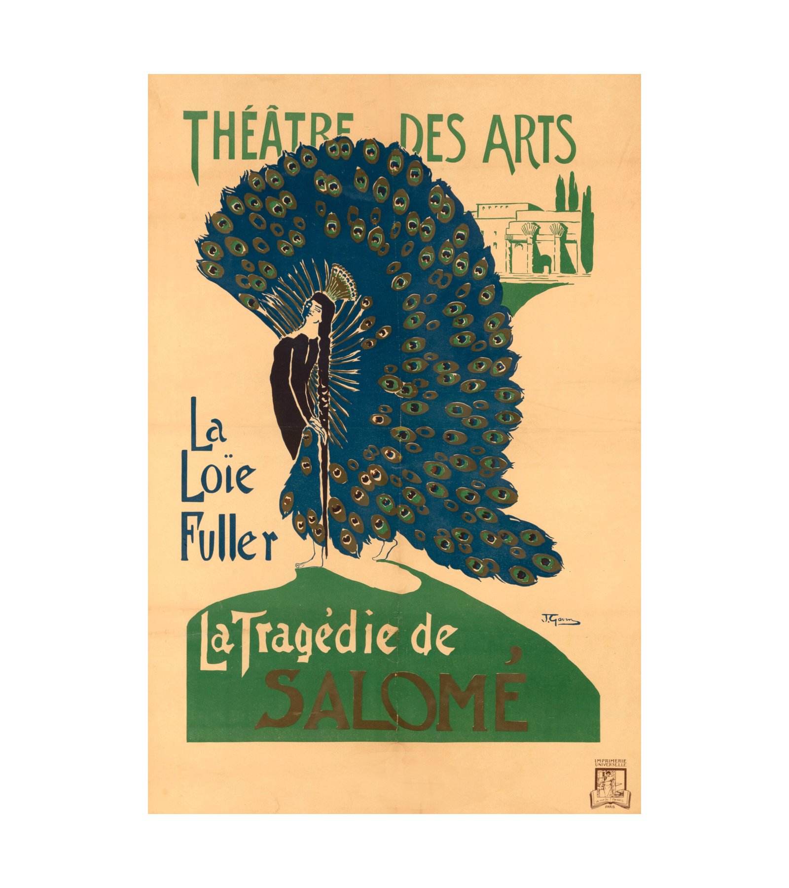 1907 French School  Le Tragedie de Salome