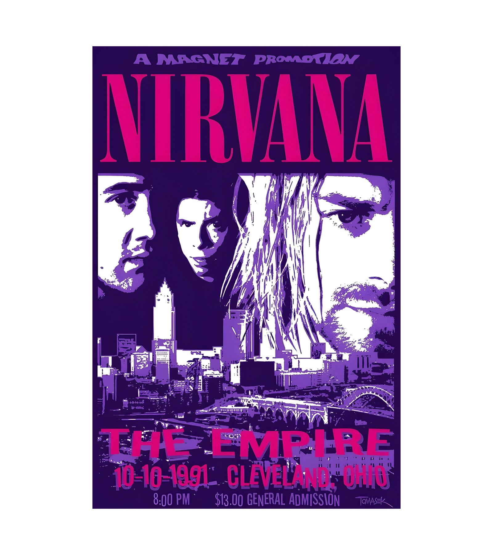 1991 Nirvana Cleveland 