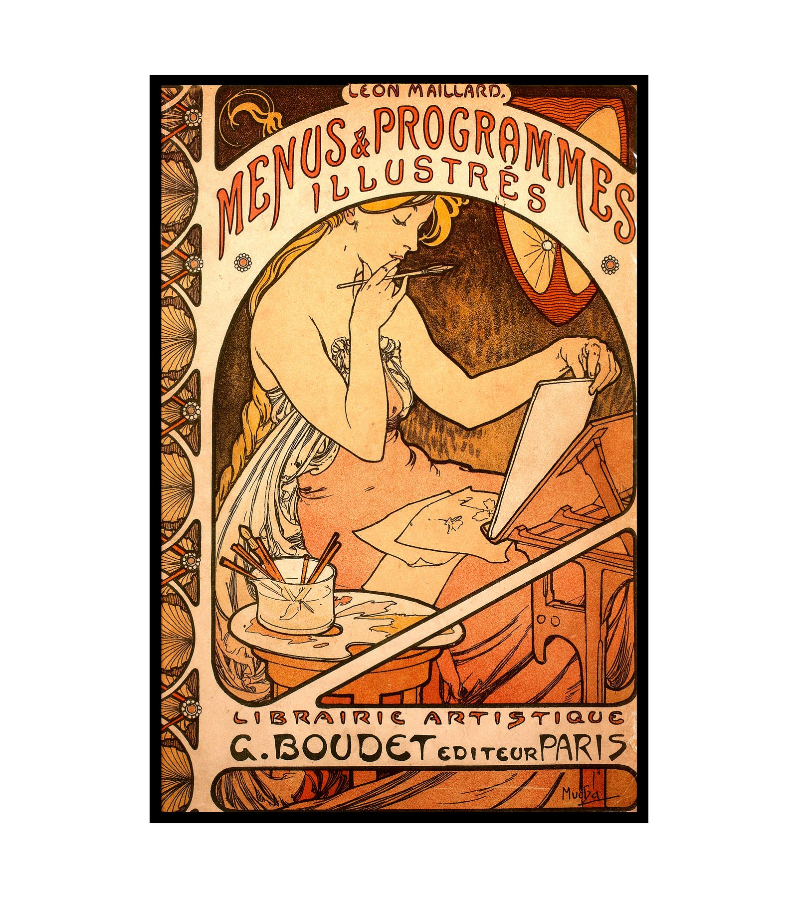 1900 The Ruby Alphonse Mucha (Czech)
