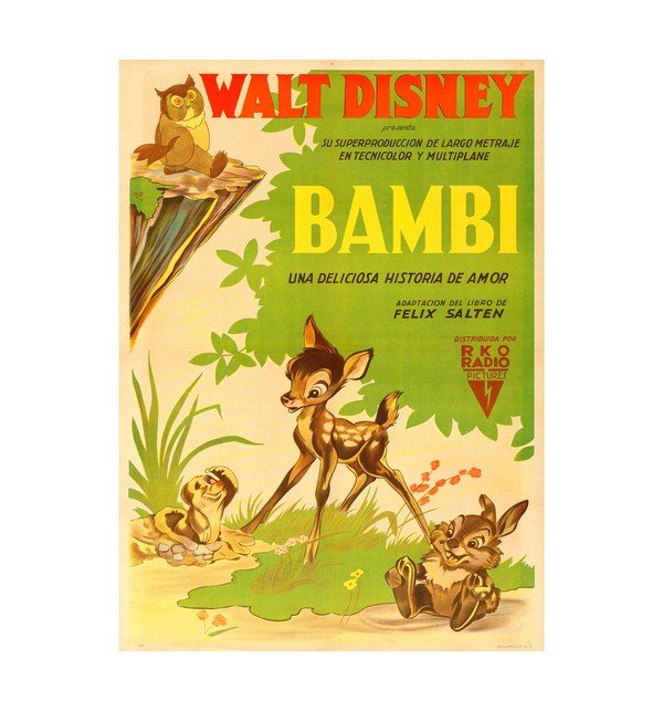 1942 Bambi (RKO) Argentinean 