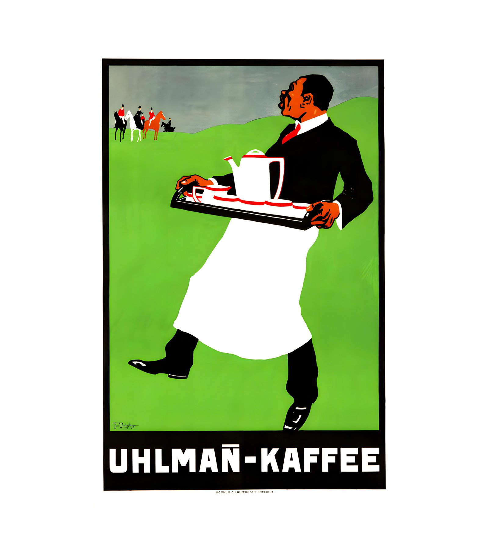 1905 Uhlman-Kaffee Korner & Lauterbach, Chemnitz 