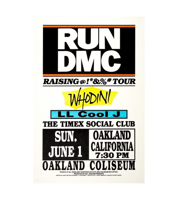 1990 Run DMC and LL Cool J 