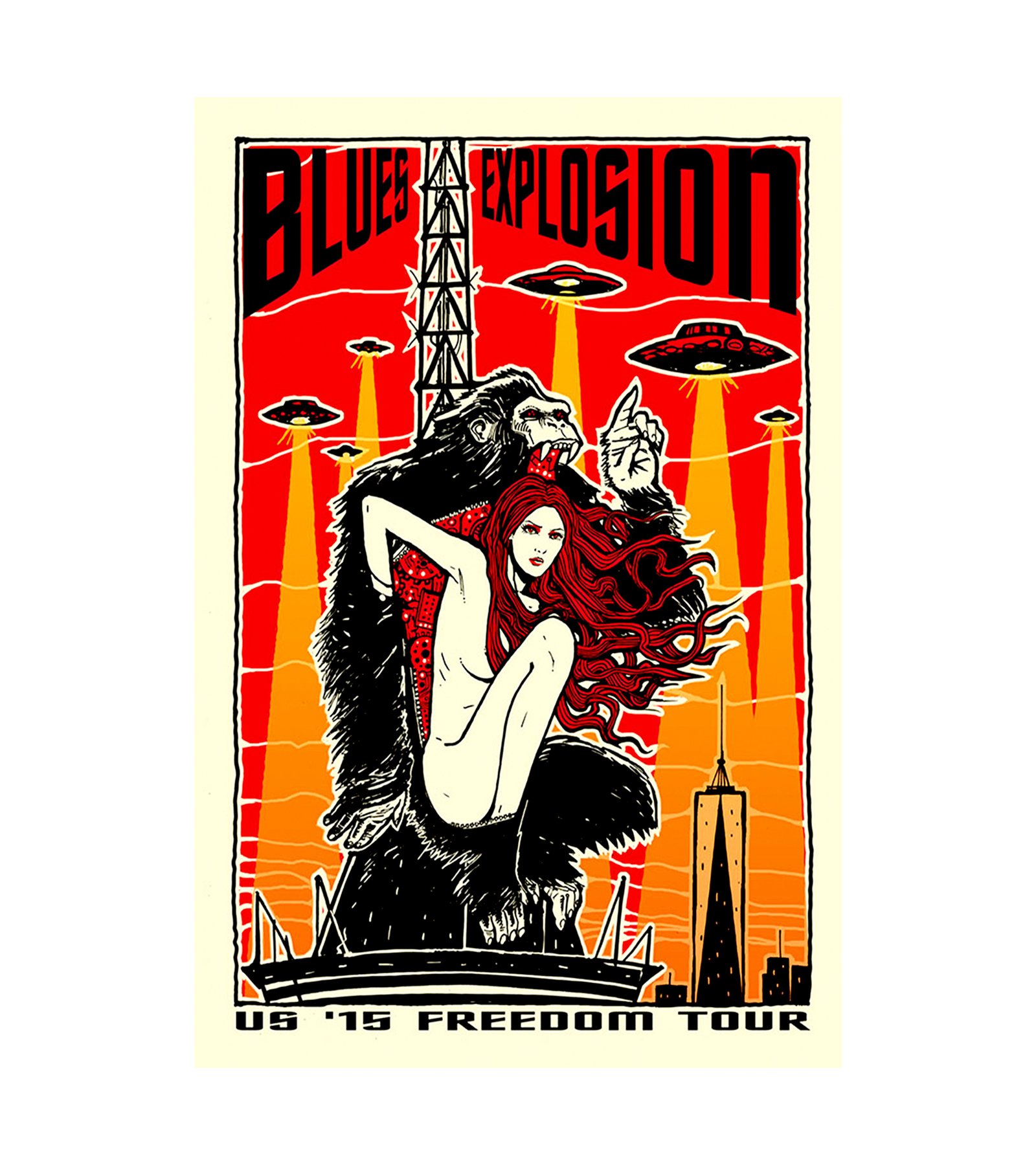 2015 Join Spencer Blues Explosion Freedom Tour 
