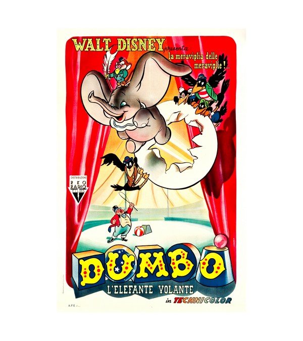 1948 Dumbo (RKO) Italian 