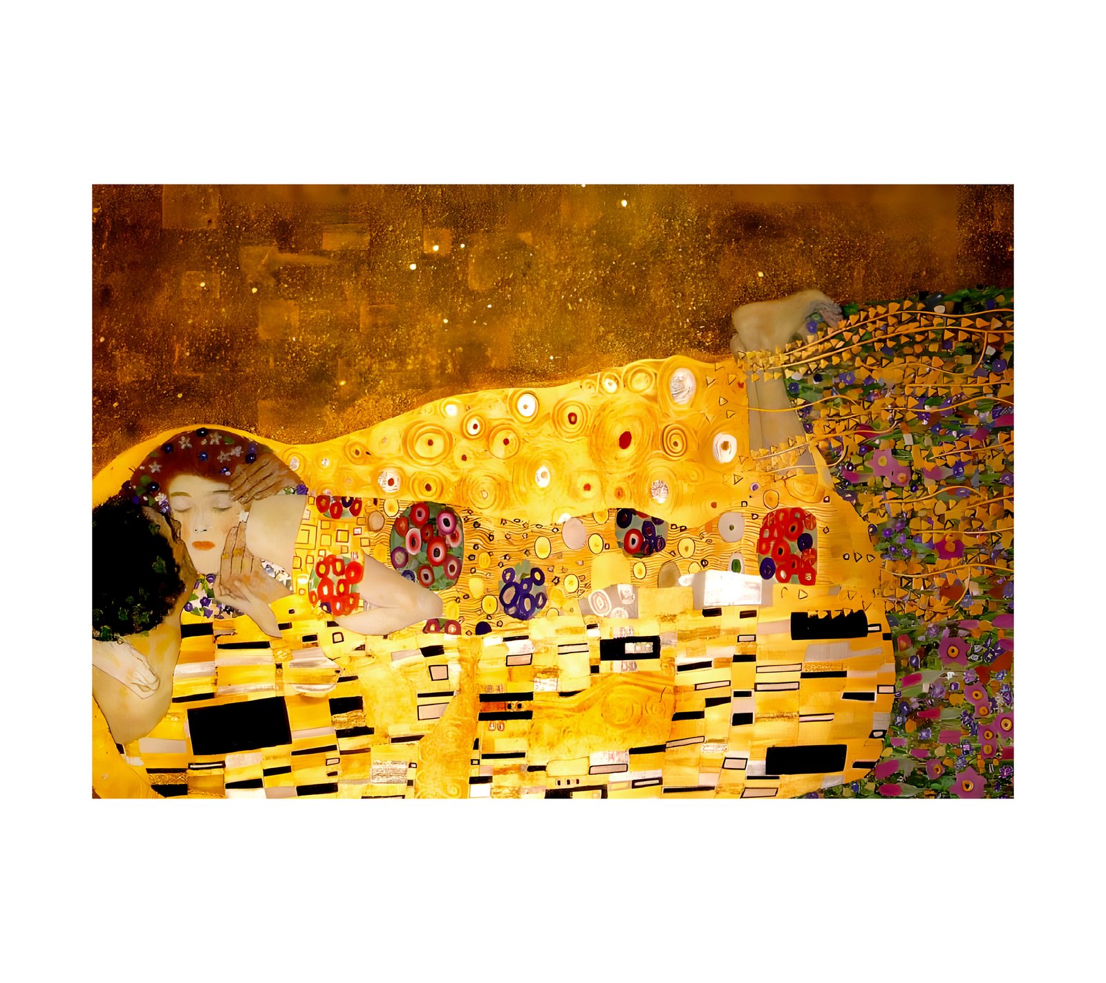 1908 Gustav Klimt - The Kiss