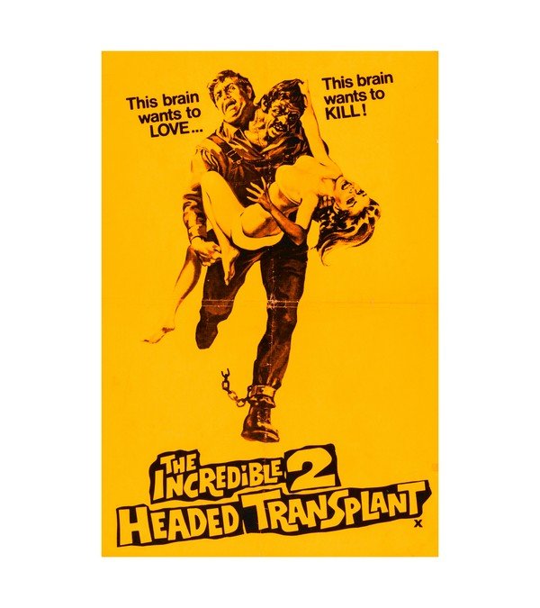 1971 The Incredible 2-Headed Transplant 