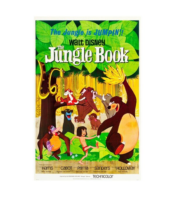 1967 The Jungle Book (Buena Vista) 
