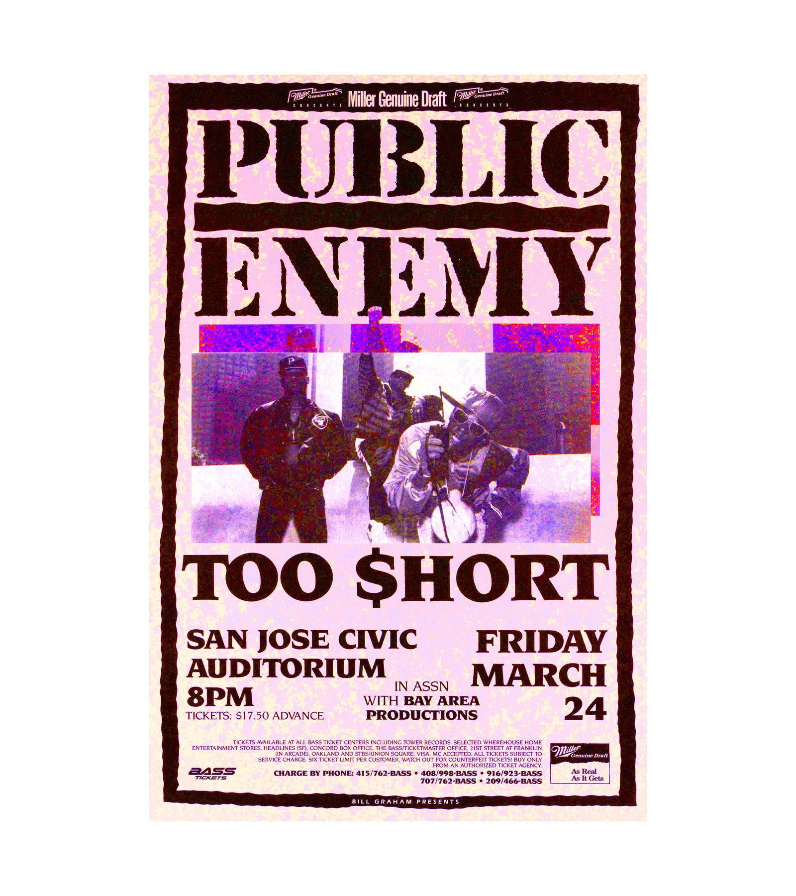 1989 Public Enemy, Too Short San Jose, CA 