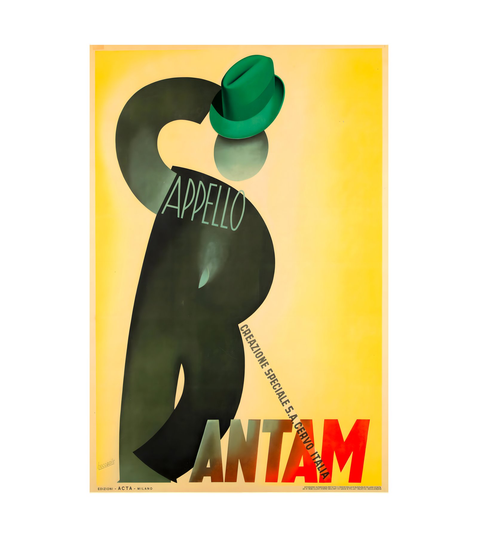 1938 Cappello Bantam Edizioni Acta, Milano 