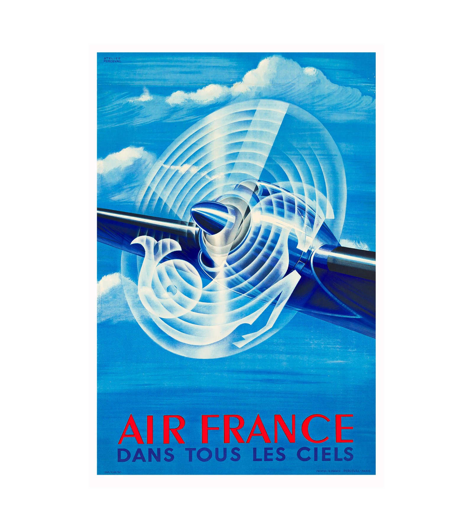 1948 AIR FRANCE DANS TOUS LES CIELS 
