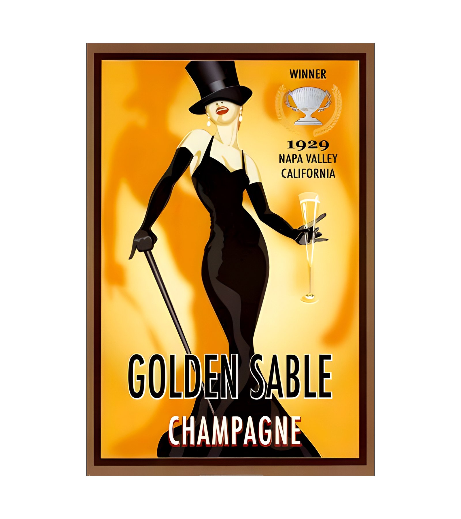 1929 Golden Sable Champagne 