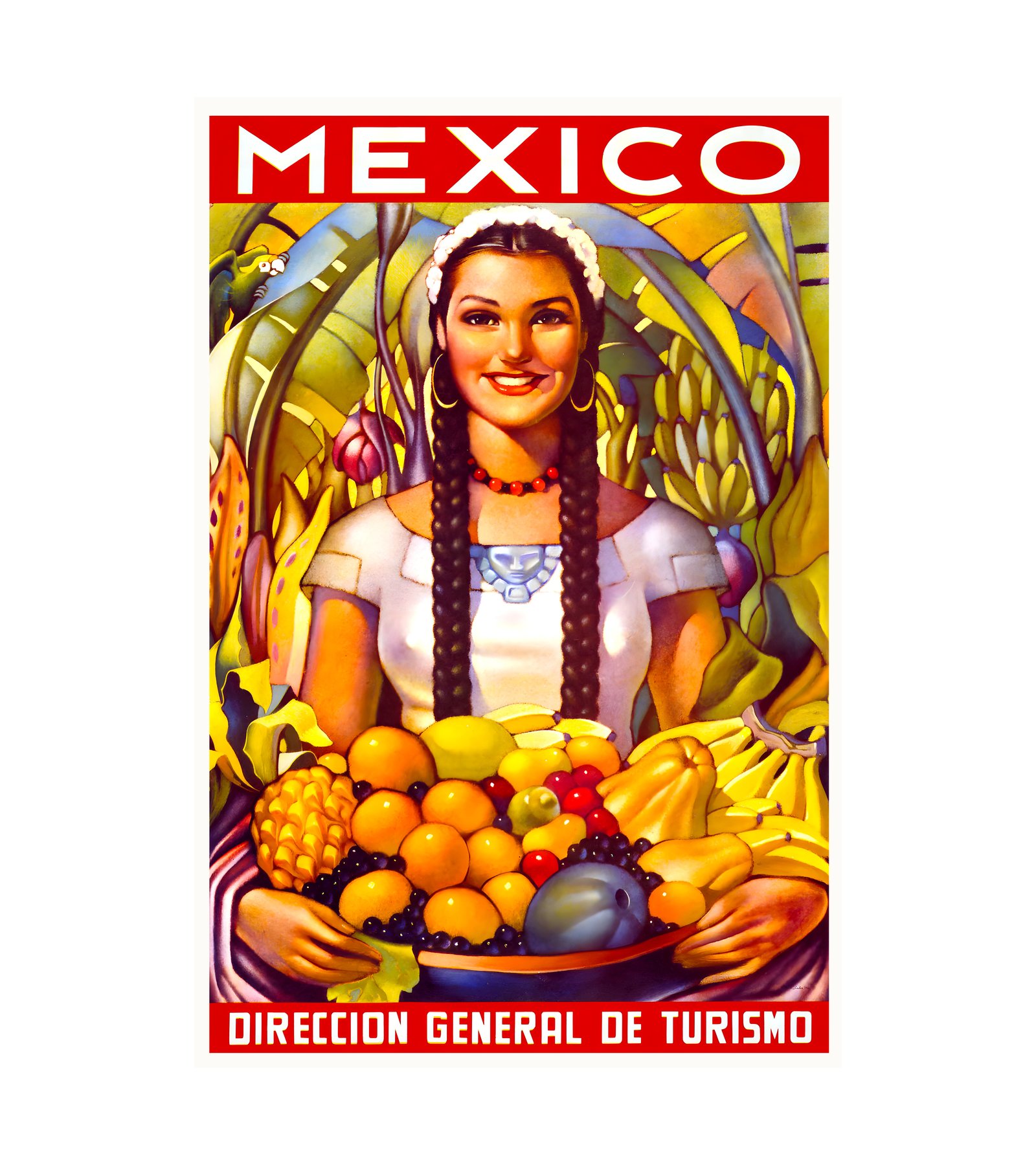1953 Mexico Direccion General De Turisto 