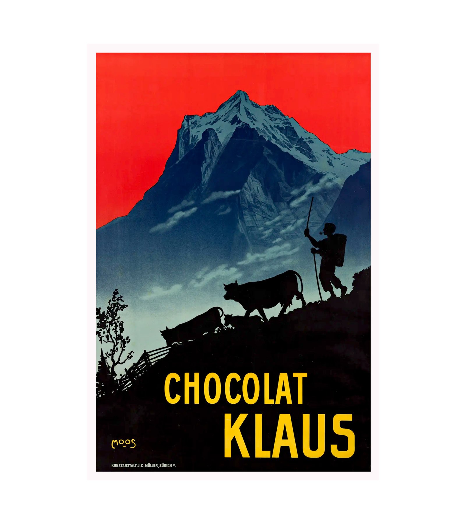 1906 Carl Franz Moos - CHOCOLAT KLAUS