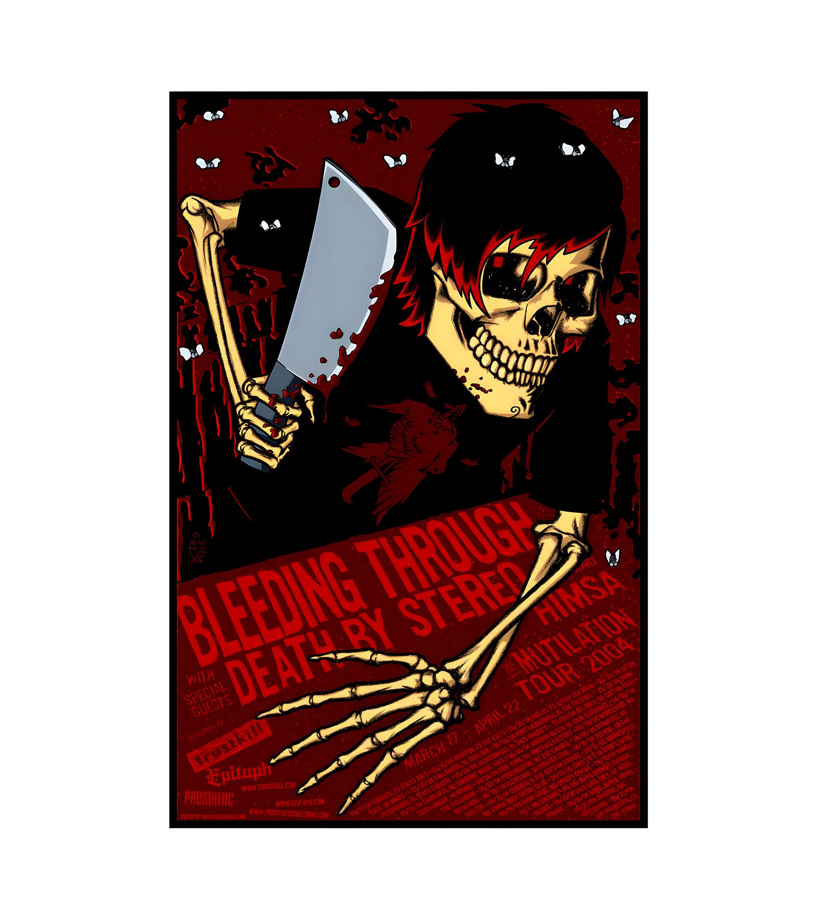 2004 Bleeding Through Death - Mutilation Tour 