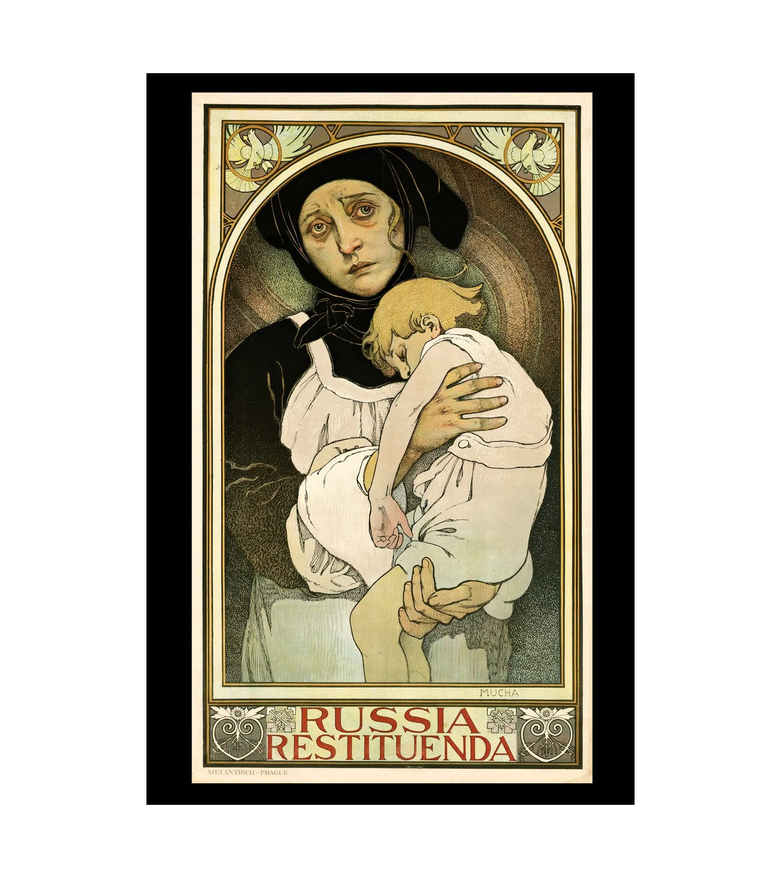 1922 Alphonse Mucha RUSSIA RESTITUENDA