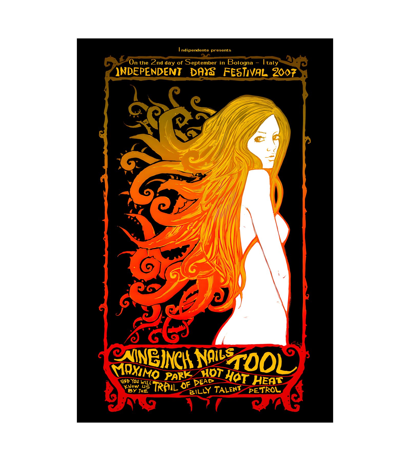 2007 Nine Inch Nails - Tool - Bologna, Italy 