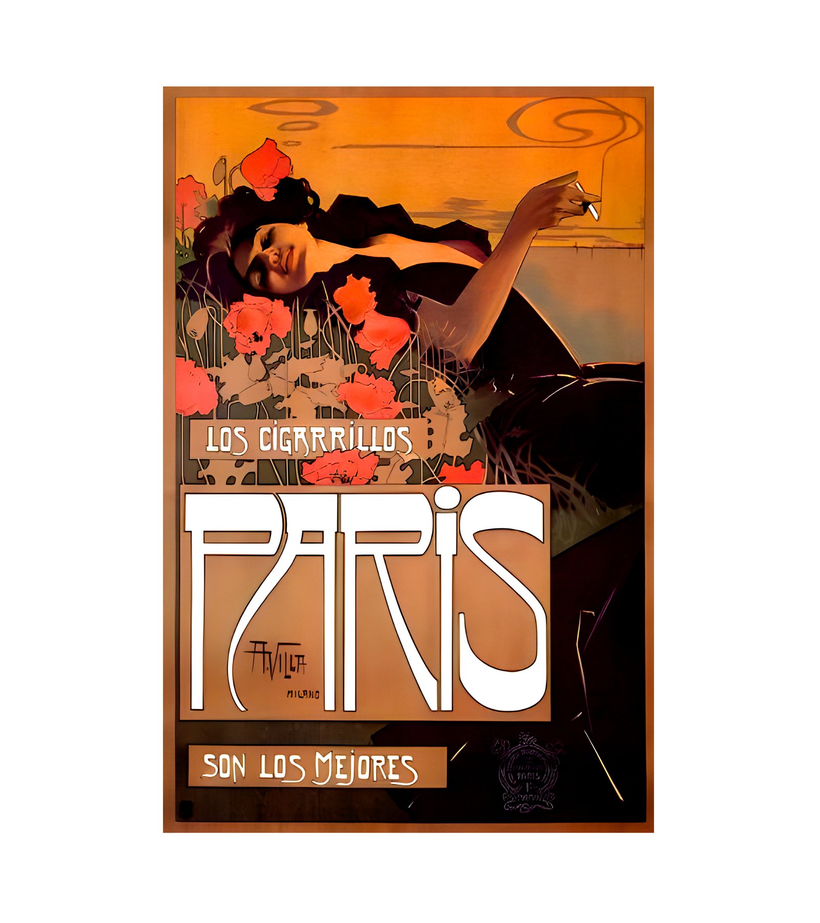 1900 Los Cigarrillos Paris