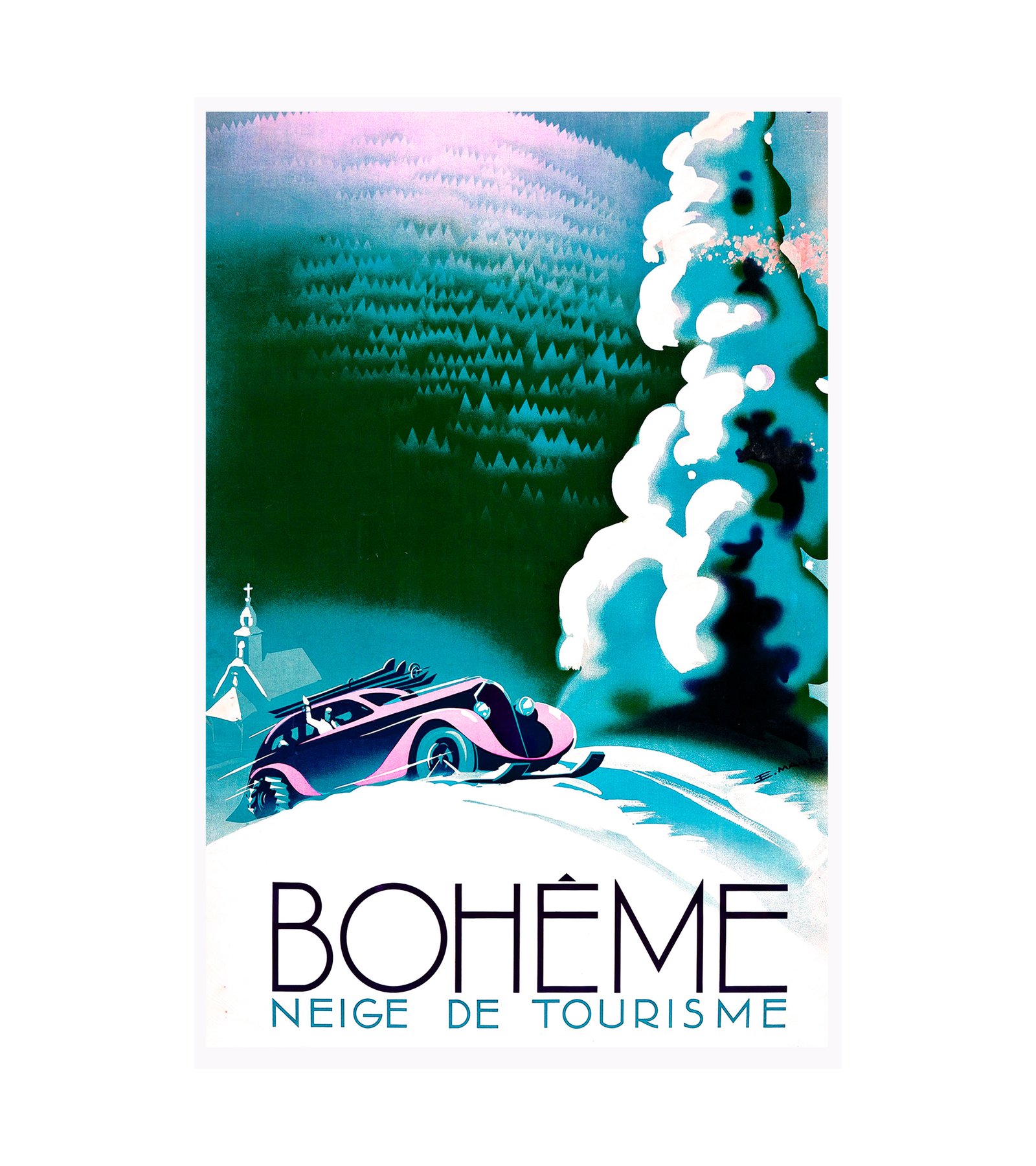 1935 BOHEME - NEIGE DU TOURISME 