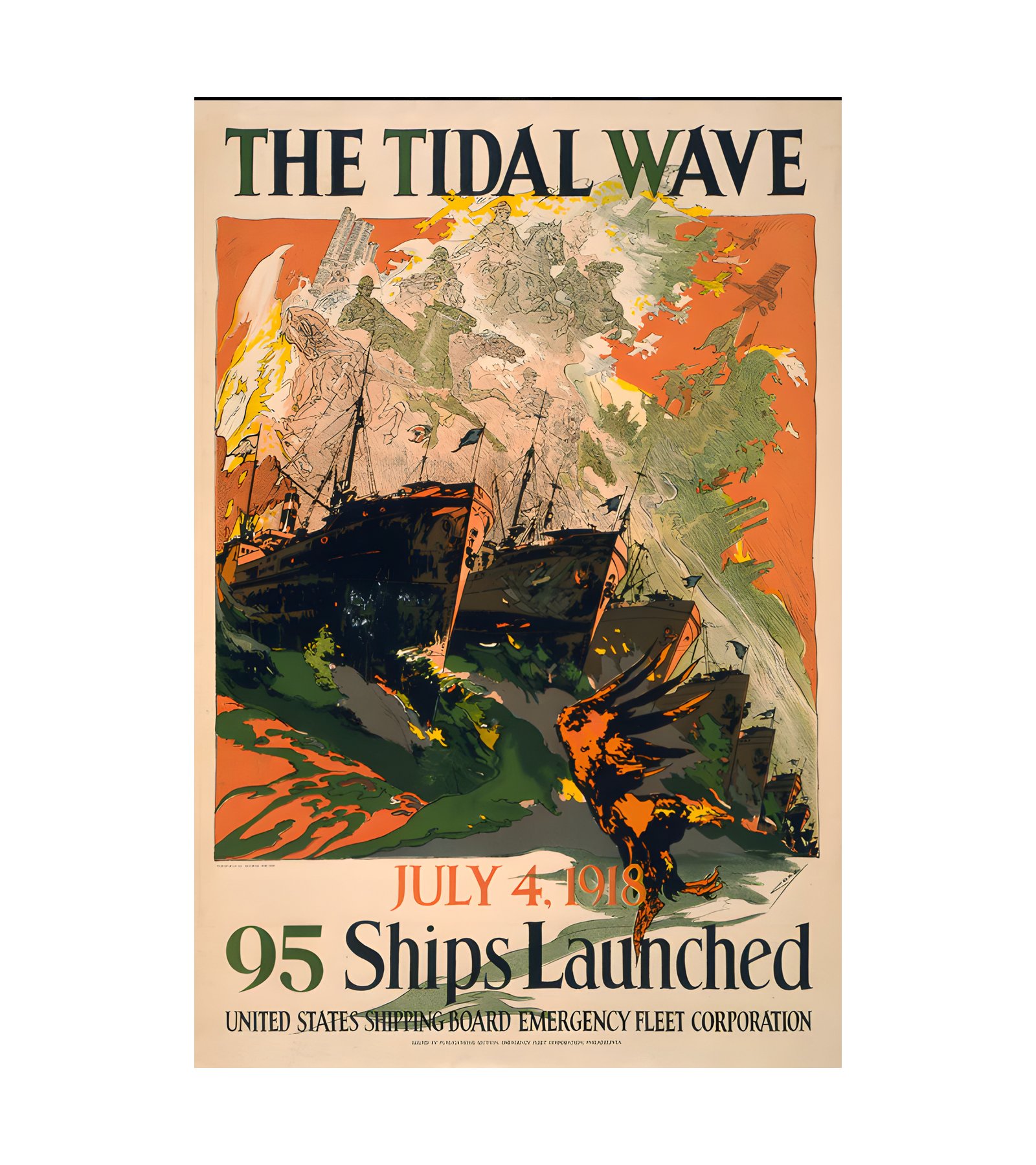 1918 - 95 Ships Launched 