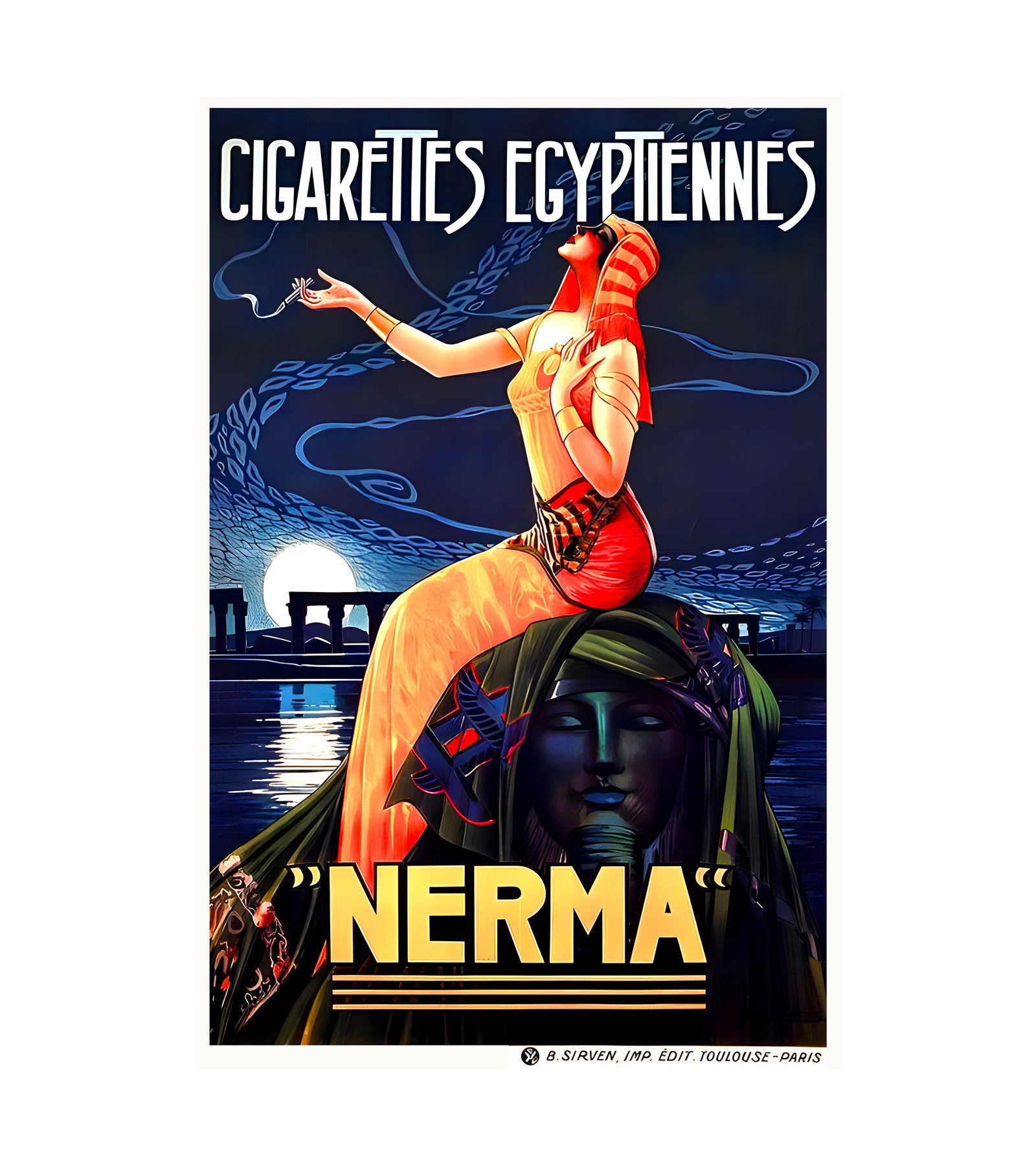 1924 Cigarettes Egyptiennes - Nerma Vintage Tobacco