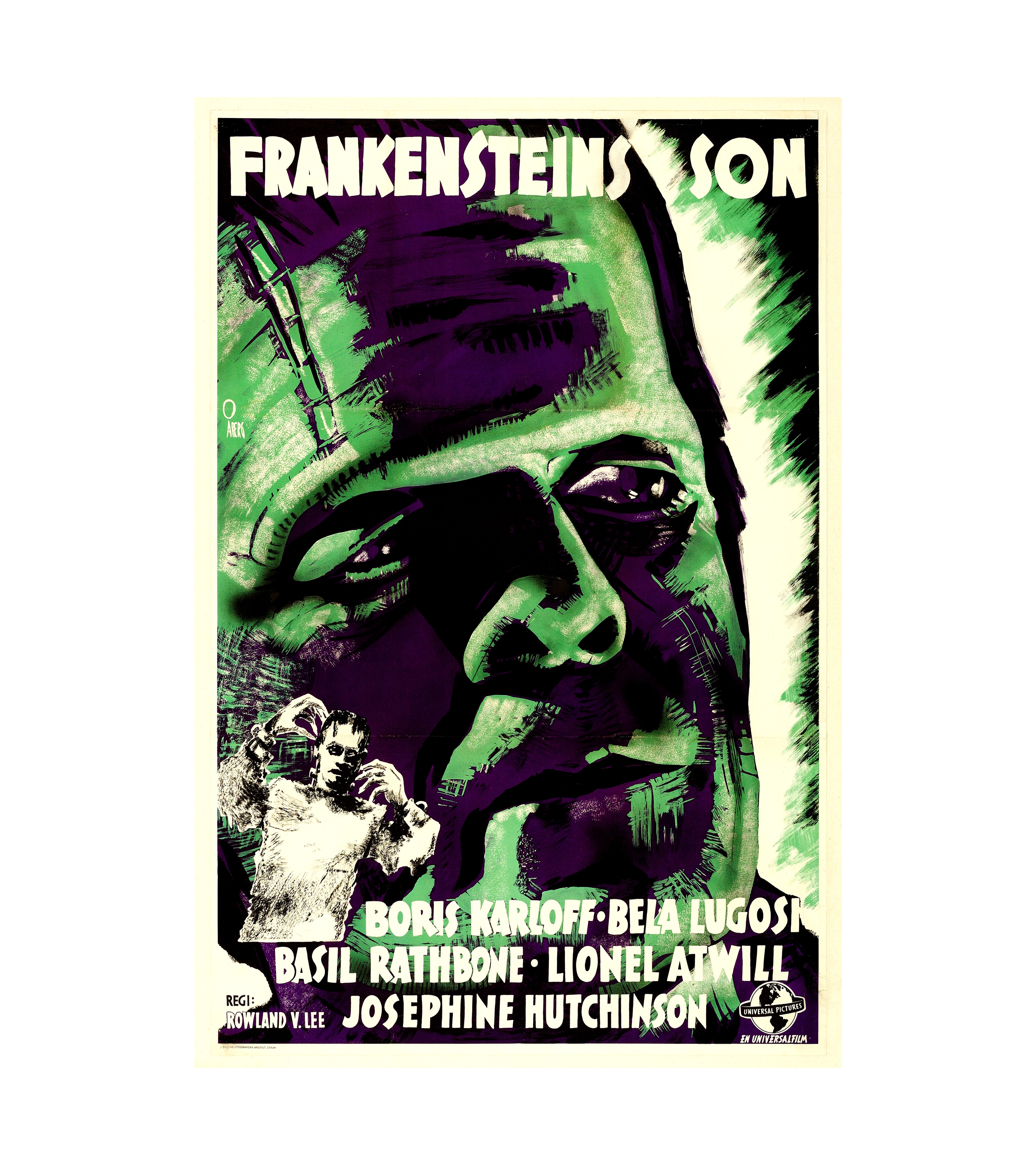 1939 Son of Frankenstein (Universal) Swedish 