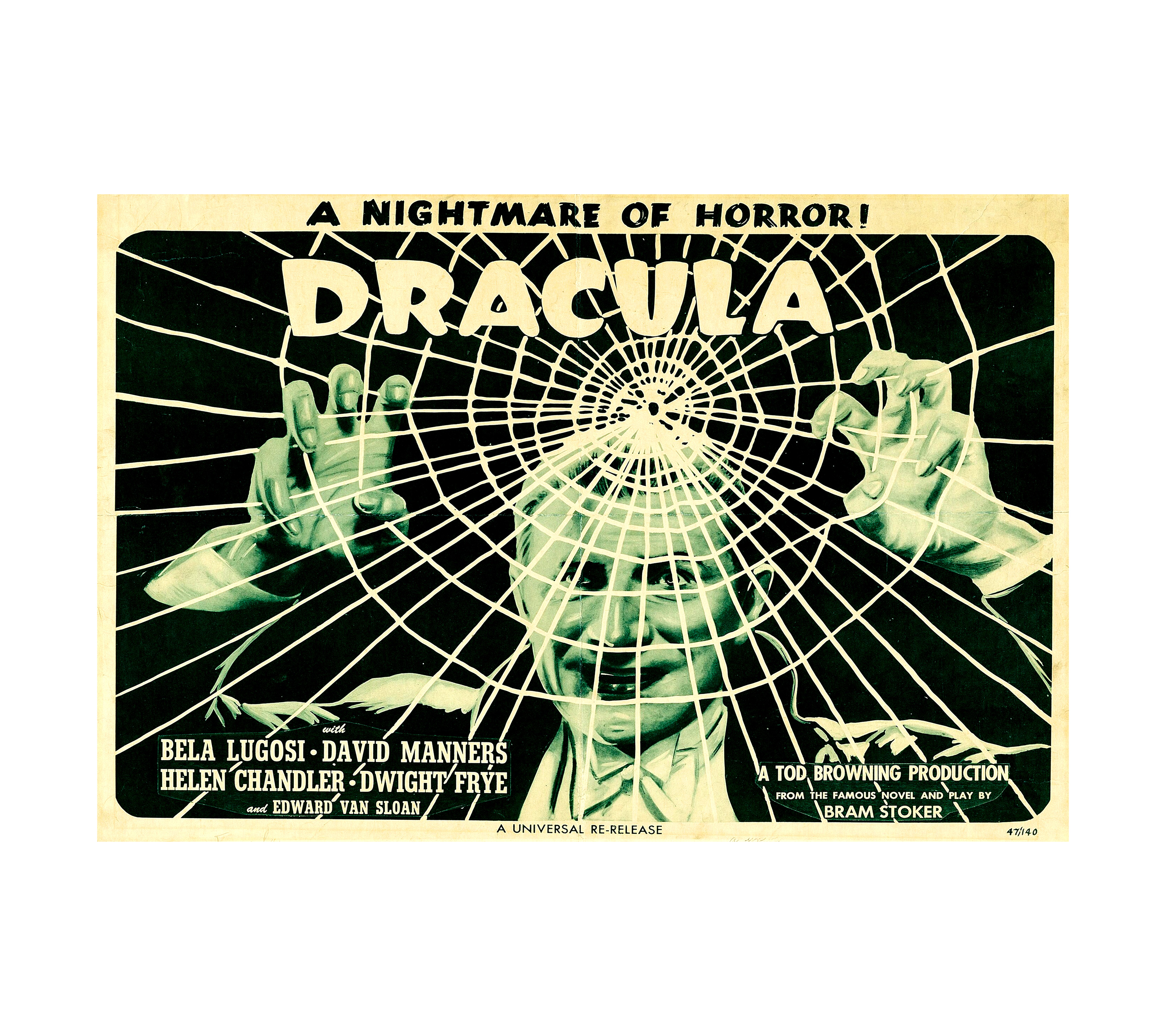 1947 Dracula (Universal) Bela Lugosi 